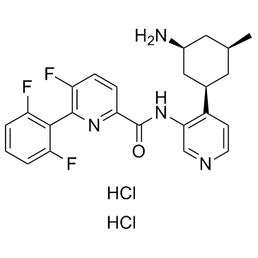PIM-447 dihydrochloride  Chemical Structure