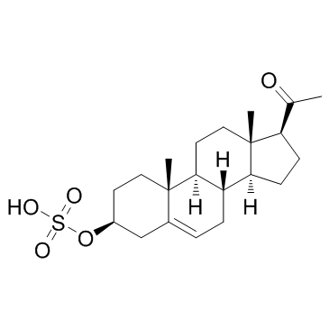 Pregnenolone monosulfate  Chemical Structure
