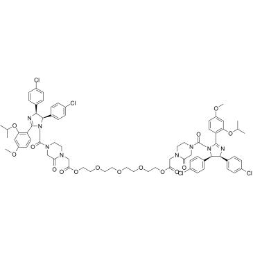 PROTAC MDM2 Degrader-3  Chemical Structure