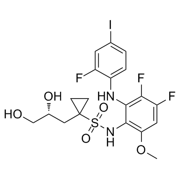 Refametinib R enantiomer  Chemical Structure