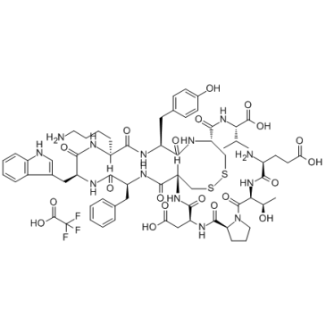 Urotensin II (114-124), human TFA  Chemical Structure