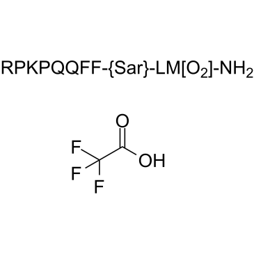 [Sar9,Met(O2)11]-Substance P TFA  Chemical Structure