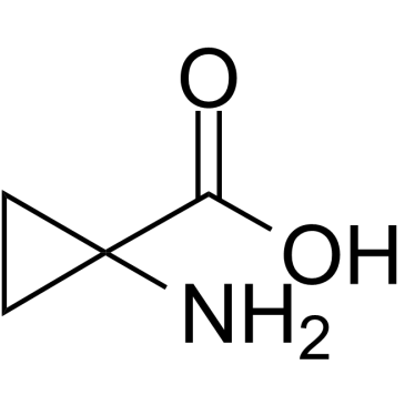 1-Aminocyclopropane-1-carboxylic acid  Chemical Structure