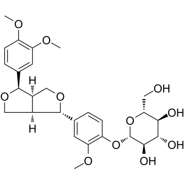 Phillyrin (Forsythin)  Chemical Structure