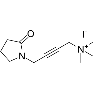 Oxotremorine M iodide  Chemical Structure