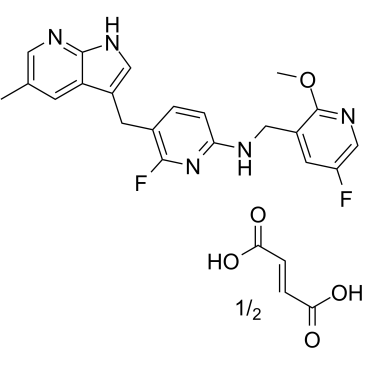 PLX5622 hemifumarate  Chemical Structure