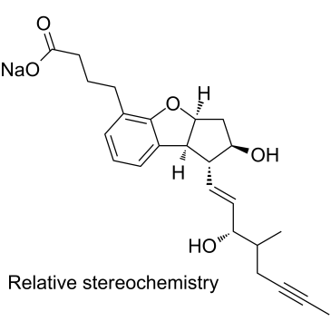 Beraprost sodium  Chemical Structure