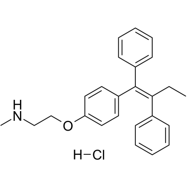 N-Desmethyltamoxifen hydrochloride  Chemical Structure