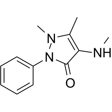 4-Methylamino antipyrine  Chemical Structure