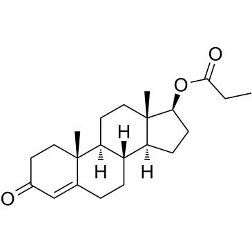 Testosterone (propionate) Chemical Structure