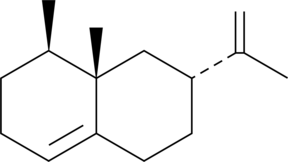 (+)-Valencene Chemical Structure