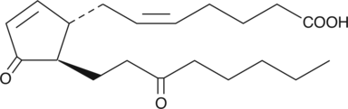 13,14-dihydro-15-keto Prostaglandin J2 Chemical Structure