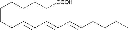 9(E),11(E),13(E)-Octadecatrienoic Acid  Chemical Structure