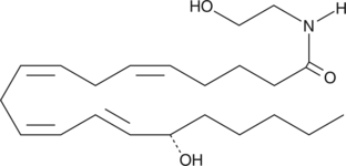 15(S)-HETE Ethanolamide  Chemical Structure