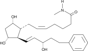 17-phenyl trinor Prostaglandin F2α methyl amide  Chemical Structure