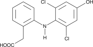 4-hydroxy Diclofenac  Chemical Structure