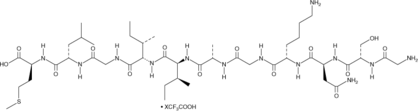 Amyloid-β (25-35) Peptide (human) (trifluoroacetate salt)  Chemical Structure