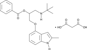 Bopindolol (malonate) Chemical Structure