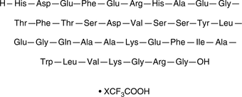 GLP-1 (1-37) (human, rat, mouse, bovine) (trifluoroacetate salt)  Chemical Structure