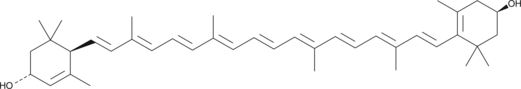 Lutein  Chemical Structure