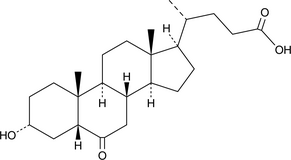 6-keto Lithocholic Acid  Chemical Structure