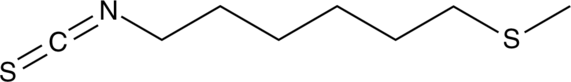 1-Isothiocyanato-6-(methylsulfenyl)-hexane  Chemical Structure