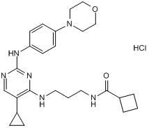 MRT 68601 hydrochloride  Chemical Structure