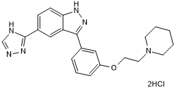 CC 401 dihydrochloride  Chemical Structure