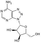 8-Azaadenosine  Chemical Structure