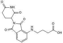 Pomalidomide 4'-alkylC3-acid  Chemical Structure