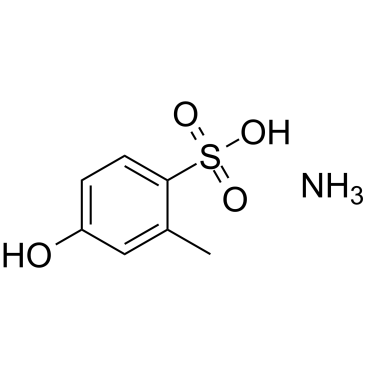 4-Hydroxy-2-methylbenzenesulfonic acid ammonium  Chemical Structure