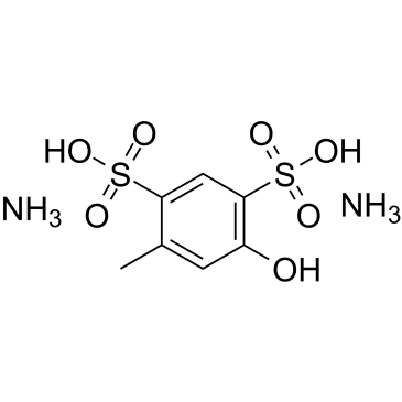 5-Hydroxytoluene-2,4-disulphonic acid diammonium  Chemical Structure