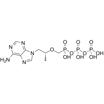 Tenofovir diphosphate  Chemical Structure
