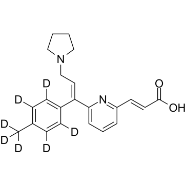 Acrivastine D7  Chemical Structure