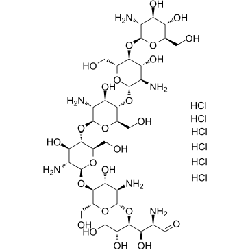 Chitohexaose hexahydrochloride  Chemical Structure