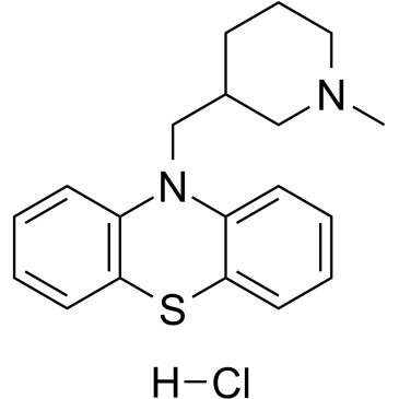 Mepazine hydrochloride  Chemical Structure