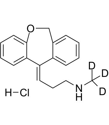 Nordoxepin D3 hydrochloride Chemical Structure
