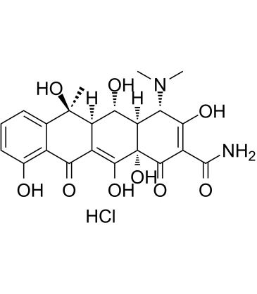 Oxytetracycline hydrochloride  Chemical Structure