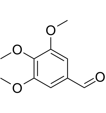 3,4,5-Trimethoxybenzaldehyde  Chemical Structure