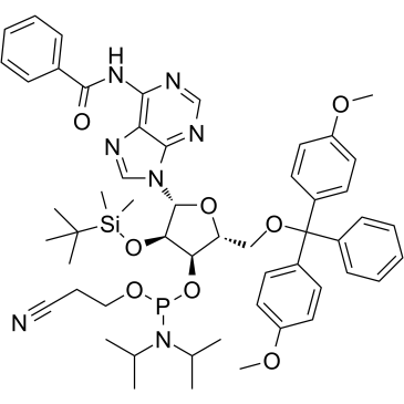 Bz-rA Phosphoramidite  Chemical Structure