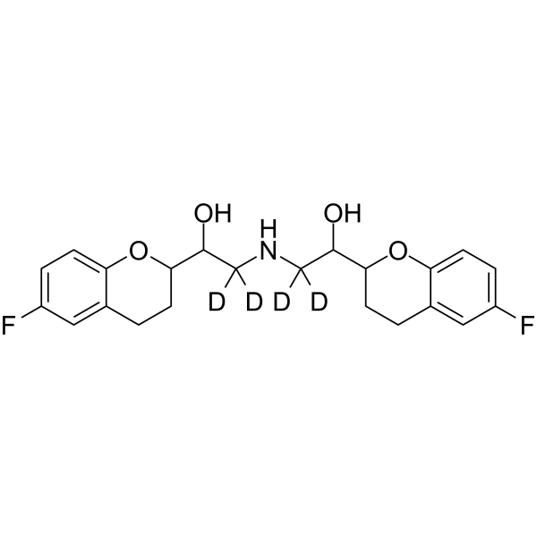 (rac)-Nebivolol-d4  Chemical Structure