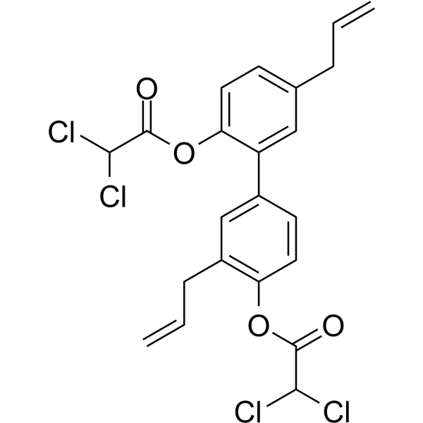 Honokiol DCA  Chemical Structure