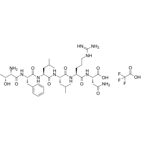 Protease-Activated Receptor-1, PAR-1 Agonist TFA  Chemical Structure