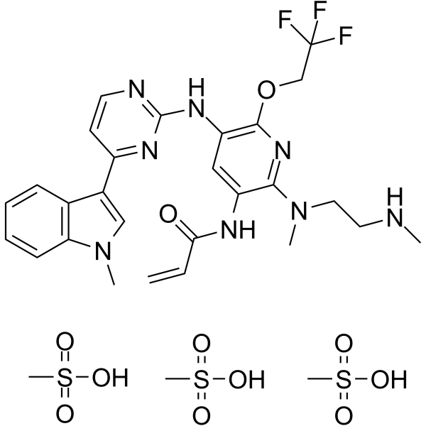 AST5902 trimesylate  Chemical Structure