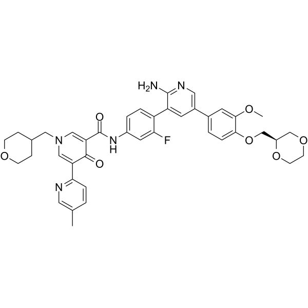 DS-1205b free base  Chemical Structure