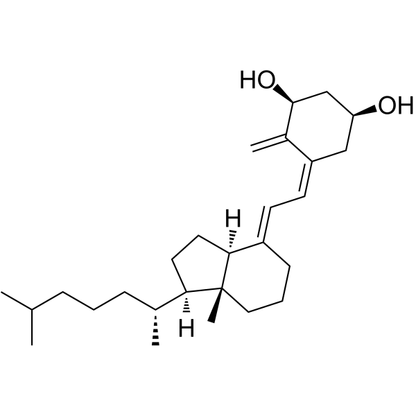 1α-Hydroxy-3-epi-vitamin D3  Chemical Structure