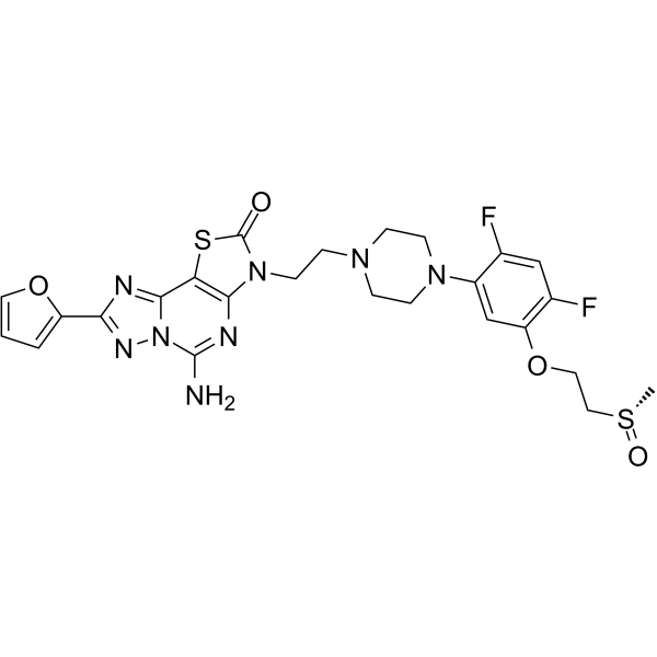 Inupadenant  Chemical Structure