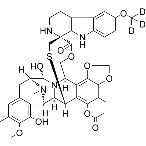 Lurbinectedin D3  Chemical Structure
