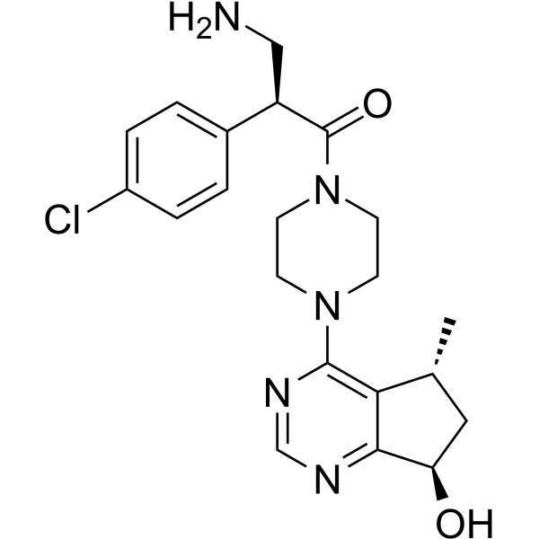 Ipatasertib-NH2  Chemical Structure