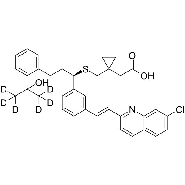Montelukast-d6  Chemical Structure